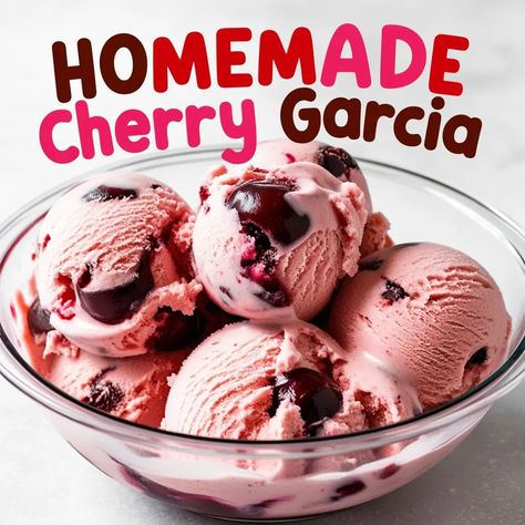 Homemade Cherry Garcia Ice Cream: Delicious DIY Adventure Cherry Garcia Ice Cream, Homemade Ciabatta Bread, Ciabatta Bread Recipe, Cherry Garcia, Cherry Preserves, Ice Cream At Home, Ciabatta Bread, Chocolate Covered Cherries, Frozen Cherries