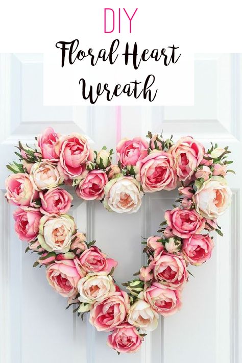 Heart Wreath Diy, Saint Valentin Diy, Editors Note, Diy Valentines Day Wreath, Valentines Bricolage, Valentine Wreath Diy, Valentines Baby, Valentines Baby Shower, Cheddar Chicken