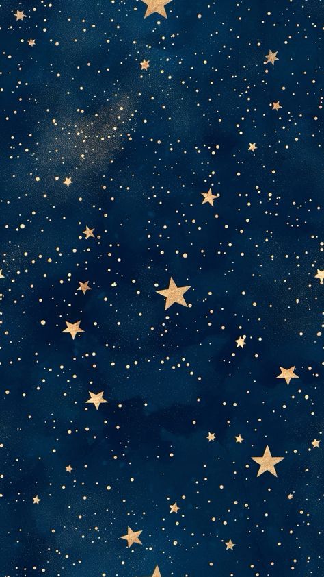 Cosmic Wallpaper Iphone, Iphone Background Stars, Colorful Star Background, Blue And Gold Celestial Aesthetic, Cute Wallpapers Moon, Aesthetic Dark Wallpapers For Laptop, Glowing Stars Wallpaper, Celestial Phone Wallpaper, Wallpaper Iphone Stars