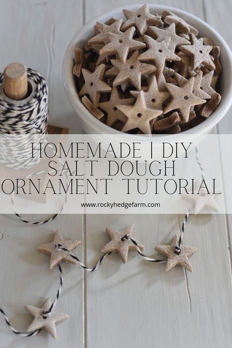 Easy homemade salt dough ornaments. DIY Christmas ornaments for kids to make. Salt Dough Ornaments Diy, Scented Salt Dough Ornaments, Homemade Salt Dough, Diy Christmas Ornaments For Kids, Ornaments For Kids To Make, Diy Salt Dough, Salt Dough Ornament, Christmas Ornaments Diy Kids, Homemade Christmas Ornaments Diy