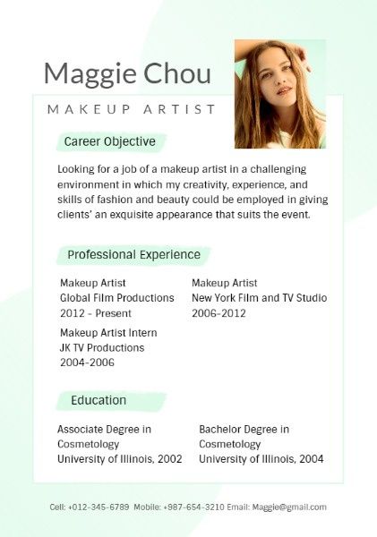 How to make Makeup Artist Resume Template try now| Fotor Design Maker Makeup Artist Cv Templates, Makeup Artist Resume, Makeup Artist Career, Picture Makeup, Artist Resume, Creative Cvs, Cv Design Template, Artist Cv, Engineering Resume