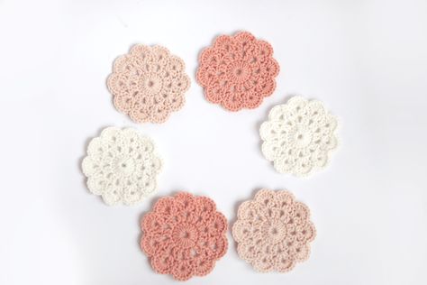 Diy Crochet, Crochet Necklace, Amigurumi, Arts And Crafts, Dye, Couture, Knitting, Crochet, Floral