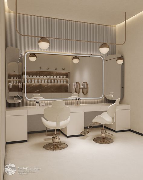 Makeup Room Design, Parlour Design, Makeup Studio Decor, Esthetician Room Decor, Beauty Salon Furniture, Spa Room Decor, Spa Interior Design, Salon Suites Decor, Barber Shop Decor