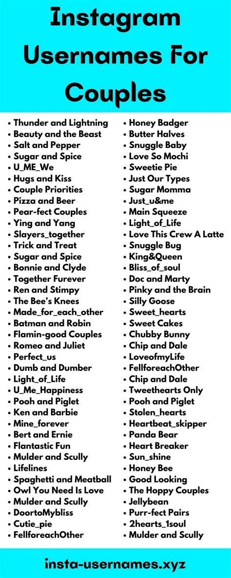 Then it gets two random words and combines them to produce a. This is the perfect collection of cute names for your profile. Web couple names for instagram. To check availability on youtube, reddit, twitter, twitch and other social networks, simply tap on the name you like. Find out hundreds of cute couples usernames suggestions to use. Web 400+ cool and cute instagram names that pop. This article will provide you with all the necessary information and tips to help you settle on a catchy and ... Cute Name For Instagram Account, Couples Instagram Names, Names For Couples Instagram, Insta Account Names Ideas For Couples, Couples Account Names, Couples Names Ideas, Instagram Saved Collection Names, Couple Ig Names Ideas, Instagram Id Names For Couples