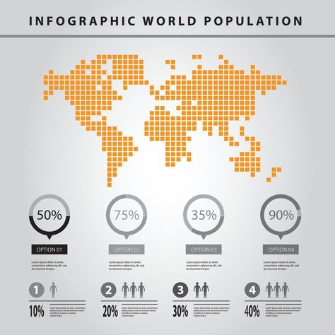 Population Infographic Design, Statistical Infographic, Architecture Design Presentation, Tau Gamma, Design Page, Design Presentation, World Population, Visual Aids, International Students