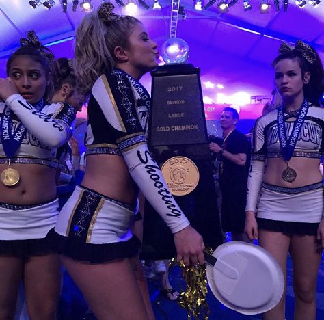 World Cup Shooting Stars, Cheer Aesthetic, All Star Cheer, Cheerleader Girl, Cheer Team, Shooting Stars, Cheerleading, World Cup, All Star