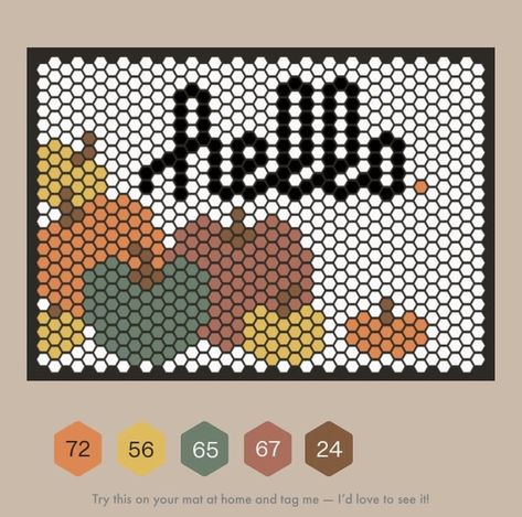 Tile Mat Fall Ideas, Thanksgiving Letterfolk Mat, Thanksgiving Tile Mat Ideas, Tilemat Letterfolk Fall, Letterfolk Fall Mat, Letter Folk Tile Mat Ideas Fall, Tile Mat Designs, Letterfolk Tile Mat Ideas Halloween, Letterfolk Tile Mat Ideas Fall