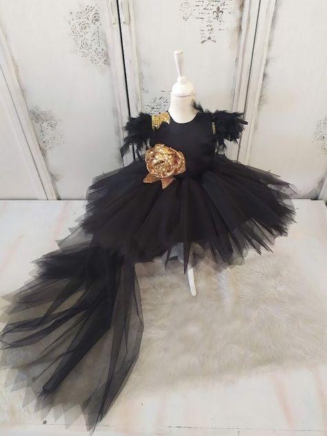 #etsy shop: Black Toddler Tulle Dress, Black Flower Girl Dress, Black Flower Girl Dress With Train, Black Birthday Tutu Dress,Black and Gold Dress Girls https://etsy.me/3bUQQnu #black #birthday #easter #gold #floral #formalevent #sleeveless #full #tutu Flower Girl Dress Black, Toddler Tulle Dress, Tutu Dress Pattern, Tulle Dress Black, Black Flower Girl, Purple Tutu Dress, Baby Christening Dress, Black Flower Girl Dress, Black And Gold Dress