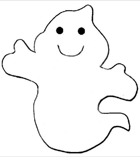 612x690 Ghost Template Halloween Grams, Ghost Coloring Pages, Ghost Coloring, Ghost Template, Printable Halloween Art, Coloring Pages Halloween, Kids Handicraft, Outline Template, Face Outline