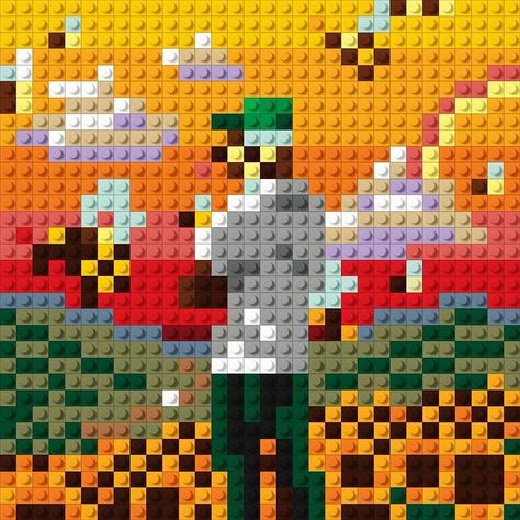 Pixel Tyler The Creator, Tyler The Creator Cross Stitch, Pixel Art Grid Album Covers, Frank Ocean Pixel Art, Pixel Art Tyler The Creator, Tyler The Creator Alpha Pattern, Peeler Bead Album Cover, Perler Bead Patterns Album Covers, Weezer Perler Beads