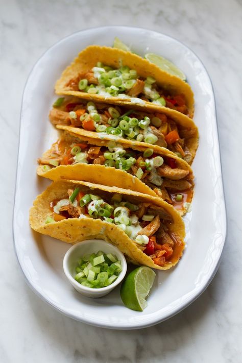 Sisig Chicken Tacos | http://saltandwind.com Chicken Sisig, Asian Tacos, Sisig Recipe, Chicken Tacos Recipe, Ground Beef Pasta, Chicken Taco Recipes, Beef Pasta, Crispy Pork, Asian Inspired Recipes