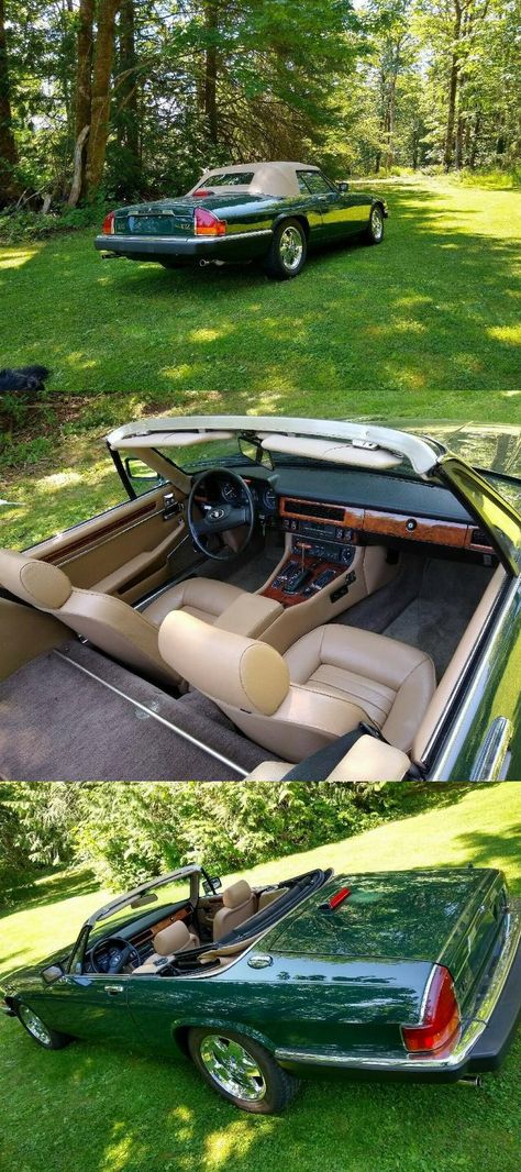 1988 Jaguar XJS Convertible V12 Jaguar Xjs, Jaguar Xkr Convertible, 80s Convertible, Xjs Jaguar, Jaguar Xke Convertible, Jaguar Xjs V12, Jaguar Xjs Convertible, Vintage Jaguar Car, 1970 Jaguar E Type