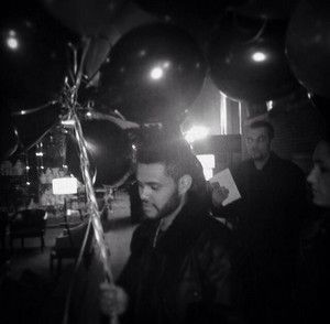 Abel Tesfaye, The Weeknd, My Day, Its My Birthday, My Birthday, Balloons, Log In, Log, Black And White