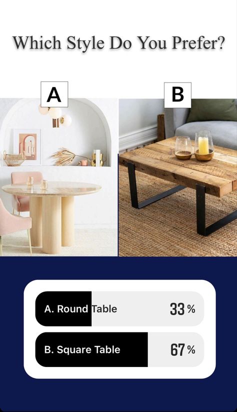 Instagram story poll ideas home edition Interior Designer Story Ideas, Home Decor Instagram Stories, Furniture Instagram Story Ideas, Furniture Instagram Story, Interior Design Instagram Story, Building Advertising, Creative Story Ideas, Interior Design Instagram, Ads Creative Advertising Ideas