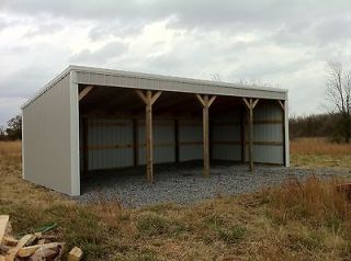 Diy Pole Barn, Pole Barn Kits, Pole Barn Designs, Pole Barn Plans, Loafing Shed, Horse Shelter, Barn Kits, Free Shed Plans, Cheap Sheds