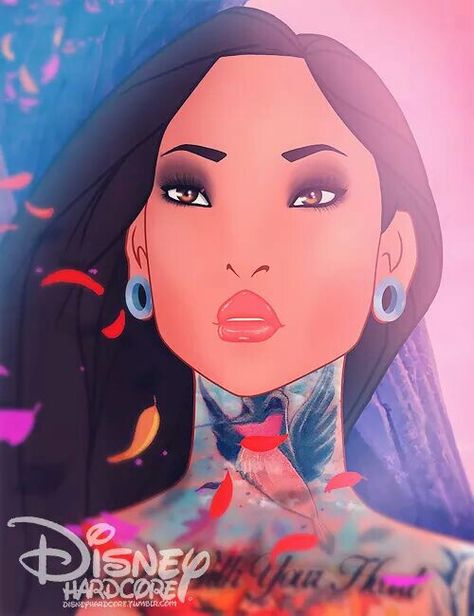 :) Pocahontas, Tattoos And Piercings, Piercings, Disney Characters, Tattoos, Disney, Hair, Blue