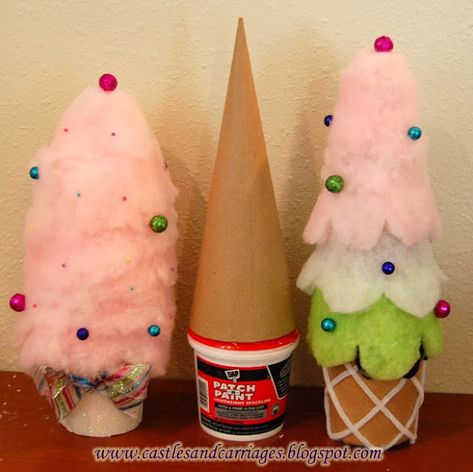 Cotton Candy Tree, How To Make Candy, Candy Decorations Diy, Candy Trees, Candy Land Birthday Party, Candy Christmas Tree, Candyland Christmas, Candyland Birthday, Candy Land Christmas Tree