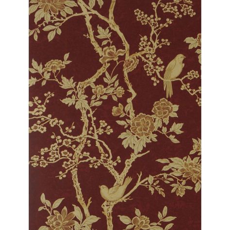 BuyRalph Lauren Marlowe Floral Wallpaper, Garnet PRL048/03 Online at johnlewis.com Wallpaper Australia, Pearl Wallpaper, Chinoiserie Pattern, Rustic Wallpaper, Country Wall Decor, Silk Wallpaper, Wallpaper Walls Decor, Rustic Materials, Folding Screen