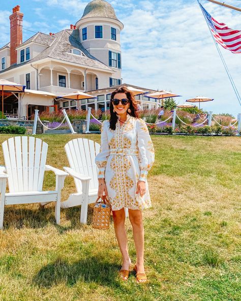 On the Lawn - Classy Girls Wear Pearls Kiel James Patrick Bracelet, Sarah Vickers, Ladylike Dress, Kiel James Patrick, Classy Girls Wear Pearls, Sun Dress Casual, Sunny Summer Day, Preppy Spring, James Patrick