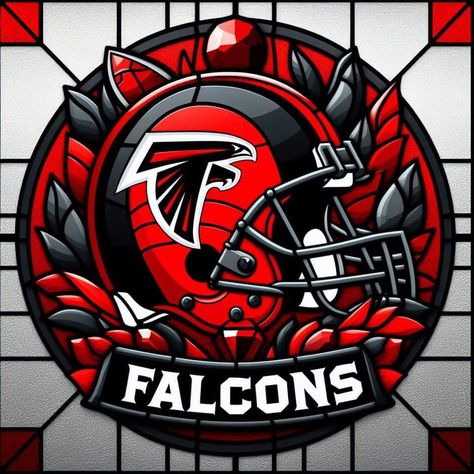 Falcon Drawing, Atlanta Falcons Art, Atl Falcons, Atlanta Falcons Svg, Atlanta Falcons Logo, Atlanta Falcons Football, Falcons Football, Art Football, Sports Teams