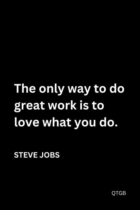 Jobs Quotes, Job Motivation, Steve Jobs Quotes, Steve Wozniak, Entrepreneurship Quotes, Abs And Cardio Workout, Steve Jobs, Wise Quotes, The Only Way