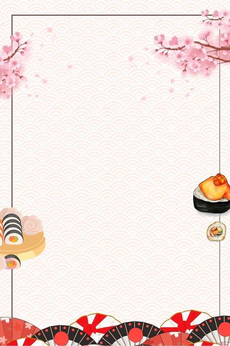 Japanese Food Background, Japanese Background Design, Japanese Background Aesthetic, Sushi Background, Japan Background, Food Festival Poster, Menu Background, Japanese Background, Menu Card Design