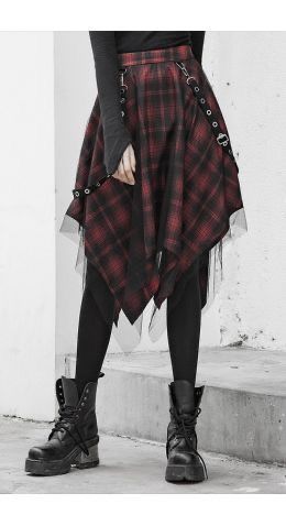 Punk Outfits Skirt, Punk Outfits For Women Gothic Clothing, Skirt Punk Outfit, Cool Goth Outfits, Modern Punk Fashion Woman, Rock Punk Outfit, Punk Skirt Outfit, Punk Rock Outfits For Women, Casual Punk Outfits