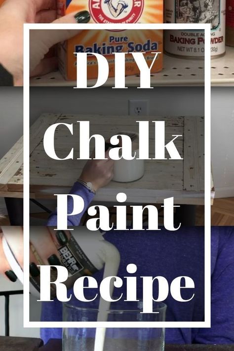 Chalk Paint Recipe Baking Soda, Furniture Chalk Paint, Diy Chalkboard Paint, Diy Chalk Paint Recipe, Dresser Makeovers, French Linens, End Table Makeover, Hometalk Diy, Chalk Paint Recipe