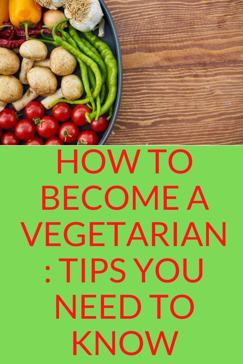 Are you thinking of becoming a Vegetarian? Head over to my blog post for all the tips and tricks to sustain a vegetarian lifestyle. Whether you are having trouble deciding on the vegetarian is a lifestyle.Learn how to be a vegetarian. These tips will help you make the switch to a vegetarian diet withvegetarian meals and vegetarian recipes to start your vegetarian lifestyle. #vegetarian #vegatarianmeals #vegetarianlifestyle #vegetarianrecipes Vegetarian Tips, Becoming Vegetarian, Vegetarian Party Food, Vegetarian Lifestyle, Vegetarian Sandwich, Clean Eating Meal Plan, Going Vegetarian, Vegetarian Diet Plan, Best Vegetarian Recipes