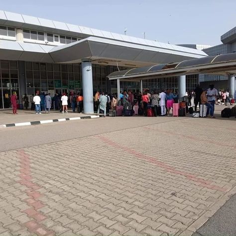 PHOTOS: Nnamdi Azikiwe International Airport, Abuja, Shut Down As Labour Strike Begins! Abuja Airport, Labour, International Airport, Labor, Instagram Photos, Collage, On Instagram, Pins, Quick Saves