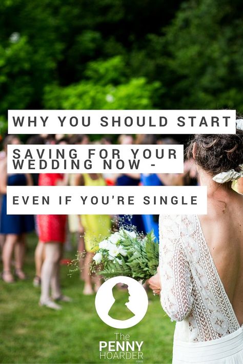 Would you save for a wedding before you’re engaged? If you answered no, reconsider. Here’s why I wish I’d started a wedding savings account while I was still single -- and how to do it. - The Penny Hoarder http://www.thepennyhoarder.com/start-a-wedding-savings-account-now/ Save For A Wedding, Inexpensive Wedding Centerpieces, The Penny Hoarder, Frugal Wedding, Classy Wedding Invitations, Advice For Newlyweds, Elegant Wedding Favors, Money Budgeting, Saving A Marriage