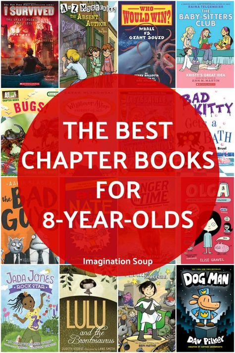 Best Books for 8 Year Olds (Third Grade) | Imagination Soup Middle School Books, 6th Grade Reading, 5th Grade Reading, Middle School Reading, Middle Grade Books, Grade Book, The Best Books, Middle Grades, Book Suggestions