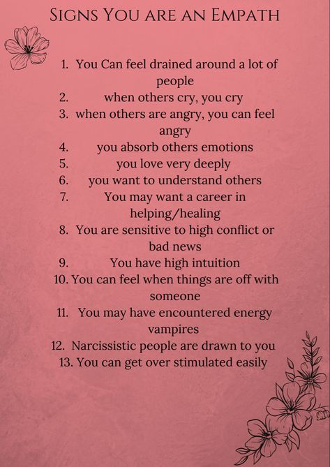 Highly Intuitive People Quotes, Heyoka Empath Quotes, Signs You’re An Empath, Emotional Empath Abilities, Two Empaths In Love, Empath Healing Tips, Signs Of An Empath, Being An Empath Quotes Highly Sensitive, Tips For Empaths