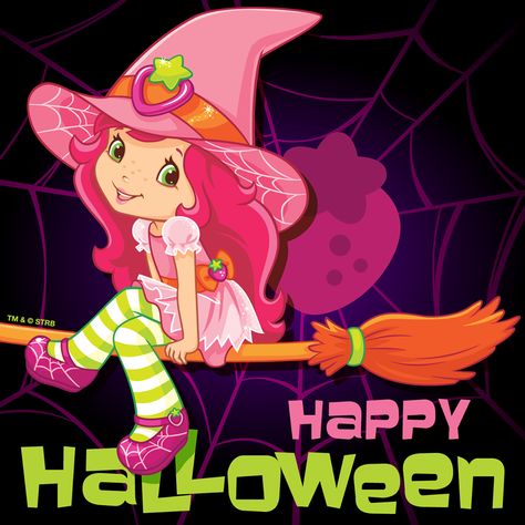 Halloween Strawberry Shortcake, Strawberry Shortcake Halloween, Halloween Strawberry, Shortcake Recipes, Strawberry Shortcake Pictures, Berry Shortcake, Strawberry Shortcake Cartoon, Halloween Infantil, Strawberry Shortcake Characters