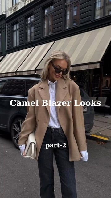 lafemmewanderer on Instagram: "Turning heads in neutrals 🤎 The camel blazer – always classy, always on point. LINK IN THE BIO for the looks👆 #ootd #outfit #outfitinspo #outfitoftheday #chic #elegance #elegant #fashion #fyp" Camel Blazer Outfit, Camel Outfit, Camel Blazer, Blazer Outfits, Ootd Outfit, Elegant Fashion, Outfit Of The Day, Camel, Turning