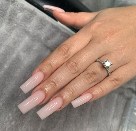 Acrylic Nails Nude, Tapered Square Nails, Nails Nude, Simple Acrylic Nails, Classy Acrylic Nails, Long Square Acrylic Nails, Acrylic Nails Coffin Short, Pink Acrylic Nails, Square Acrylic Nails