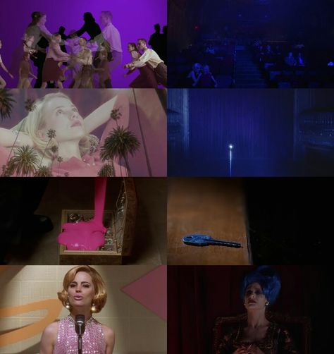 Mulholland Drive Cinematography, Mulholland Drive Aesthetic, Film Shots, Mulholland Drive, Color Script, Septième Art, Light Film, I Love Cinema, Indie Movies