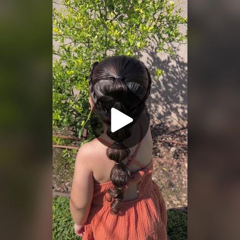 TikTok · Vivian Bubble Pony, Hairstyles Tiktok, Pull Through Braid, Braided Hairstyles, Make Your Day, Twitter Image, Braids, Bubbles, Hairstyles