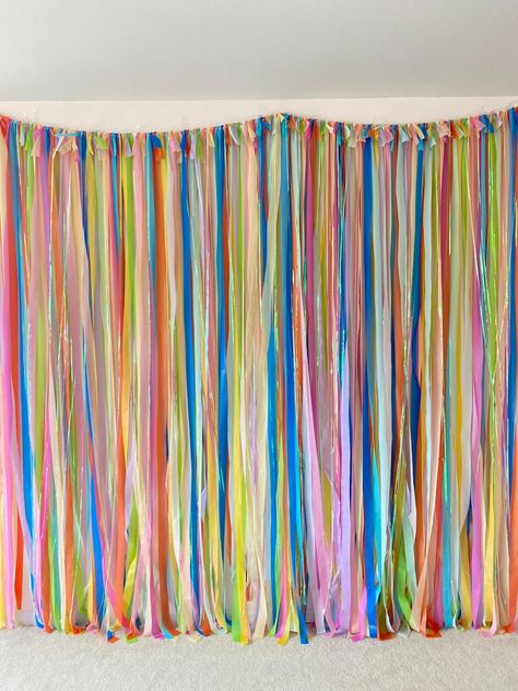 Rainbow Backdrop/ Bridal Shower / Colorful Fringes Backdrop for Birthday/wedding Fringes/ Sprinkls Backdrop/ Sprinkles Backdrop - Etsy Sprinkles Backdrop, Muted Rainbow Wedding, Selfie Background, Rainbow Backdrop, Backdrop For Birthday, Muted Rainbow, Fringe Backdrops, Diy Rainbow, Rainbow Wedding