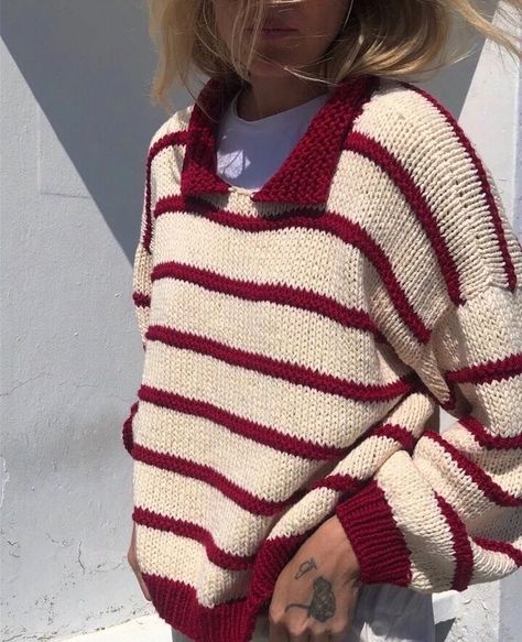 Diy Vetement, Knitting Ideas, 가을 패션, Knit Fashion, Mode Inspiration, Knitting Inspiration, Crochet Fashion, Crochet Sweater, Crochet Designs