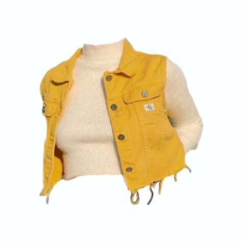 Yellow Punk Outfits, 80s Outfit Png, 80s Clothing Png, 80s Png Clothes, Yellow Clothes Png, Yellow Clothes Aesthetic, Moodboard Fillers, Yellow Pngs, Yellow Outfit Aesthetic