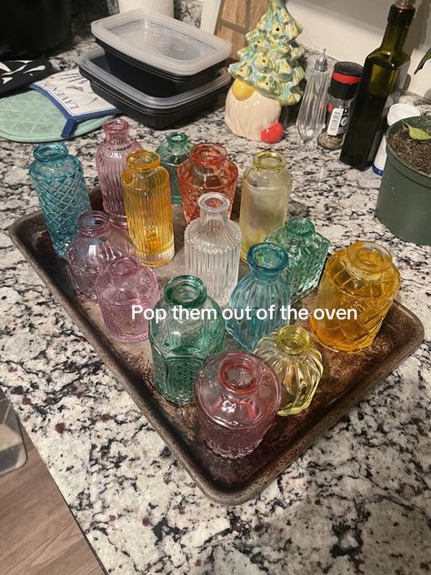 Wedding DIY: dyed vase edition #wedding #diywedding #2024bride #brided... | Wedding DIY Decor | TikTok Wedding Diy Decor, Diy Dye, Glass Diy, Fantasy Decor, Wedding Diy, Wedding In The Woods, Diy Wedding Decorations, Bottles And Jars, Glass Crafts