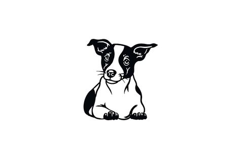 Dog Tattoo Jack Russell, Jack Russell Outline, Jack Russell Tattoo Ideas, Jack Russell Terrier Illustration, Jack Russel Drawing, Jack Russell Terrier Drawing, Jack Russell Terrier Tattoo, Jack Russell Tattoo, Jake Widget