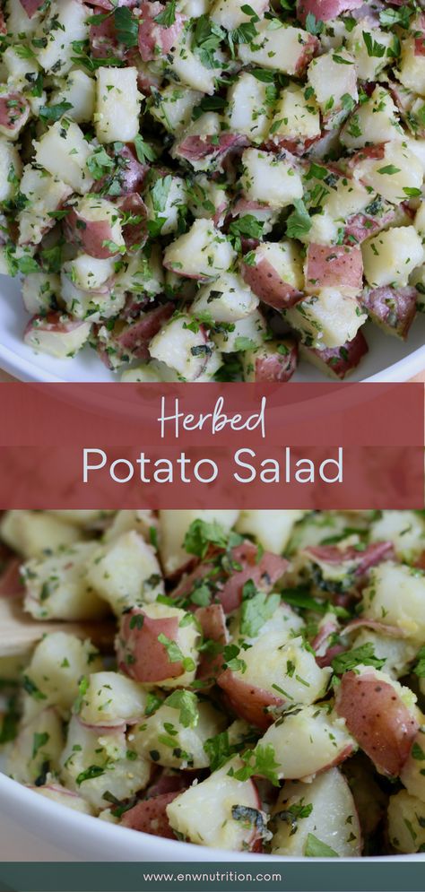 Potato Salad Dairy Free, Lactose Free Side Dishes, Egg Free Potato Salad, Dairy Free Side Dishes, Dairy Free Potato Salad, Potato Salad Without Mayo, Healthy Potato Salad, Healthy Potato Salad Recipe, Potato Salad No Mayo