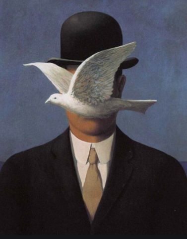 Top 20 Most Famous Paintings by Rene Magritte - Iconic Artworks – ATX Fine Arts Man In A Bowler Hat, Rene Magritte Art, Magritte Paintings, Magritte Art, Famous Art Paintings, Istoria Artei, René Magritte, Most Famous Paintings, Iconic Artwork