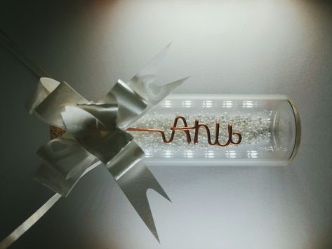 Name: Anu Gift product Bottle art Love Letters For Him, Name Video, Him Quotes, Letter For Him, Stylish Alphabets, Alphabet Wallpaper, Cupids Arrow, Framed Wallpaper, Name Wallpaper