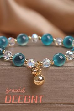 Beading Ideas Jewelry, Cristal Bracelet, Diy Wire Jewelry Rings, Anting Manik, Girly Bracelets, Diy Jewellery Designs, Opal Moonstone, Gold Earrings Models, Pinterest Style