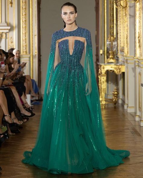 Couture Ready To Wear, Summer Court, Gown Couture, Fw 2022, Tony Ward Couture, Embroidered Tulle Dress, Tony Ward, City Outfits, Color Dress