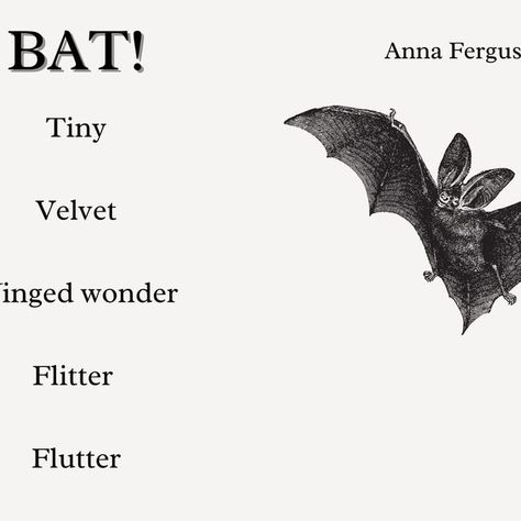 Bat Conservation International on Instagram: "A #batpoem for your enjoyment, by Anna Ferguson Montague Happy Baturday." Bat Poems, Bat Conservation, Instagram A, Bat, Wonder, On Instagram, Instagram