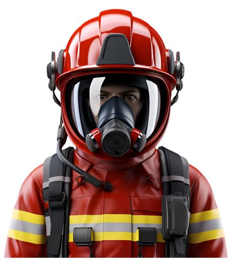 Firefighter Illustration, Firefighter Mask, Skin Tone Hair Color, Powerpoint Tips, Firefighter, Colorful Backgrounds, Mask, Clip Art, Quick Saves